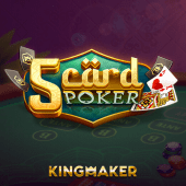 5 Card Poker on xbet game
